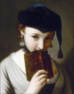 Pietro Antonio Rotari, « Jeune fille au livre »