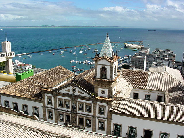 Vue sur le port, Salvador de Bahia