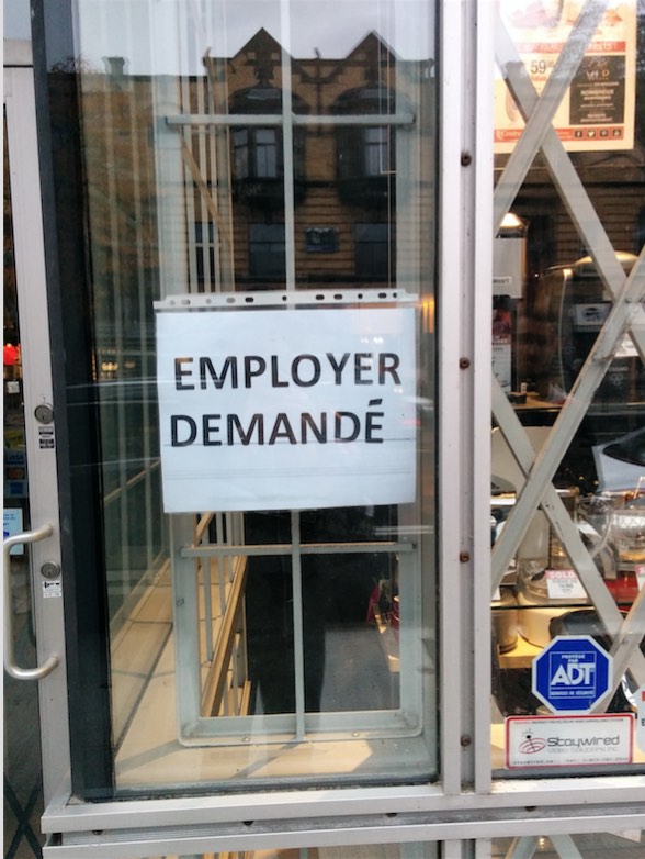 Employer demandé